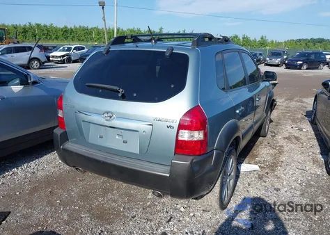 2007 Hyundai Tucson Limited/Se z USA, uszkodzony, nr VIN KM8JN12D37U668062